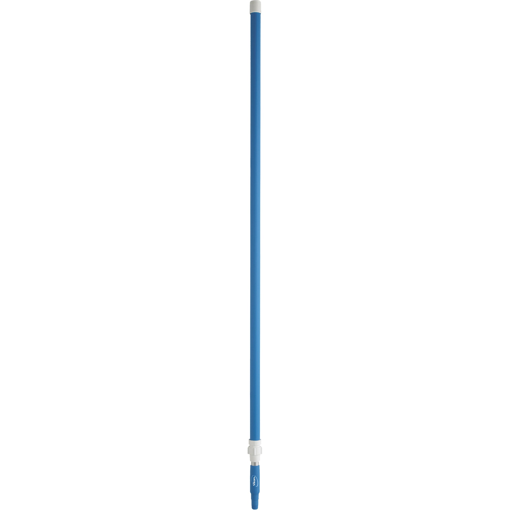 Deck Scrub Handle, Brush/Pad Holder, Blue, Telescopic, 62"-113" L