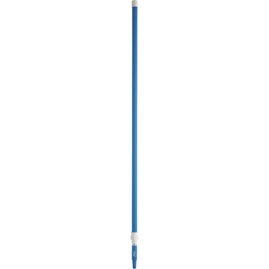 Deck Scrub Handle, Brush/Pad Holder, Blue, Telescopic, 62"-113" L