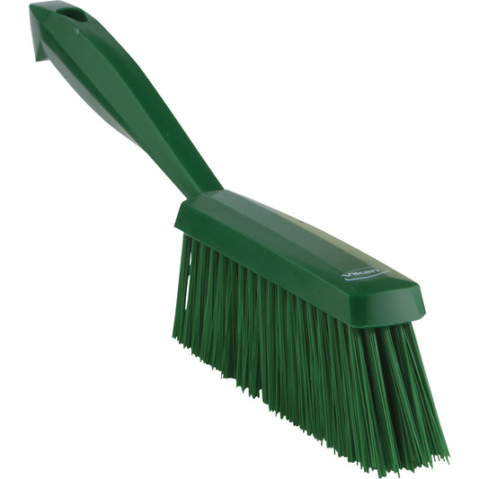 Bench Brush, Medium Bristles, 13" Long, Green