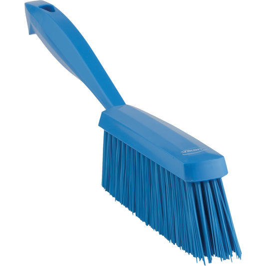 Bench Brush, Medium Bristles, 13" Long, Blue