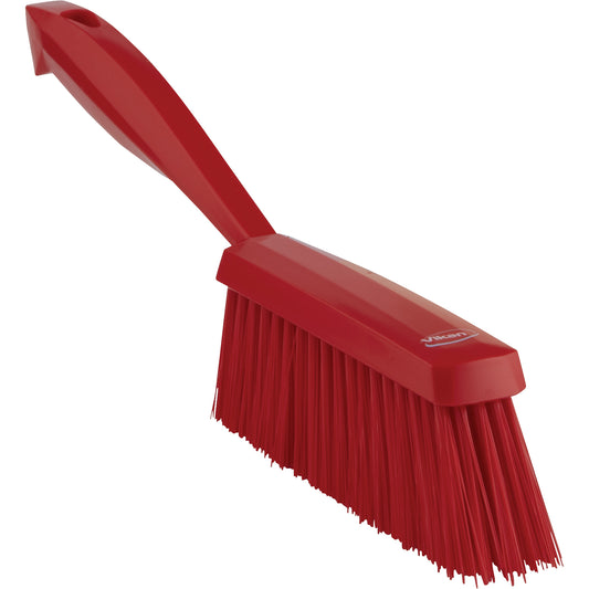 Bench Brush, Medium Bristles, 13" Long, Red