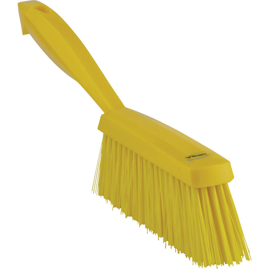 Bench Brush, Medium Bristles, 13" Long, Yellow