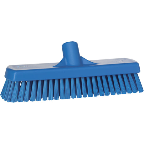 Deck & Wall Scrub Brush, Stiff Bristles, 12", Polyester, Blue