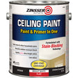 Ceiling Paint & Primer in One, White, Very Flat, 3.78 L, Gallon