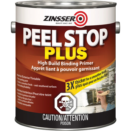 Peel Stop® Plus High Build Binding Primer, 3.78 L, Gallon, White