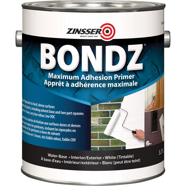 Bondz® Maximum Adhesion Primer, 3.78 L, Gallon, White
