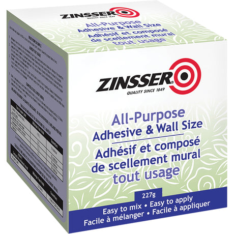 All-Purpose Adhesive and Wall Size, 227 g, Kit, Clear