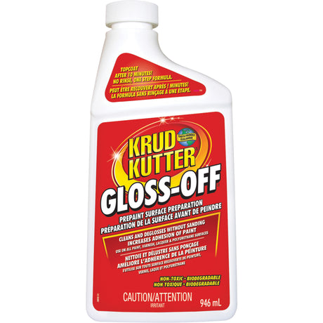 Krud Kutter® Gloss Off Pre-Paint Surface Preparation, 946 ml, Bottle