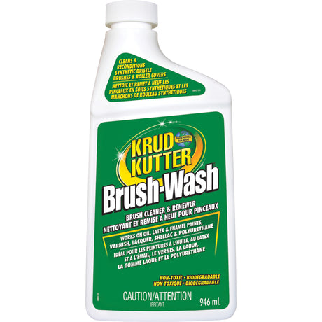 Krud Kutter® Brush Wash Paint Brush Cleaner & Renewer, 946 ml, Bottle