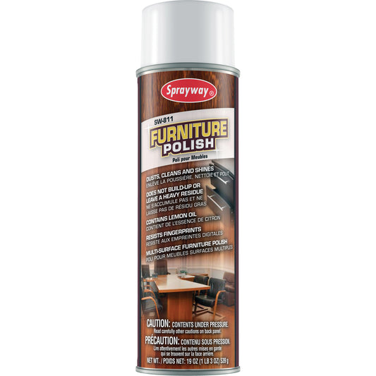 Furniture Polish, 20 oz., Aerosol Can