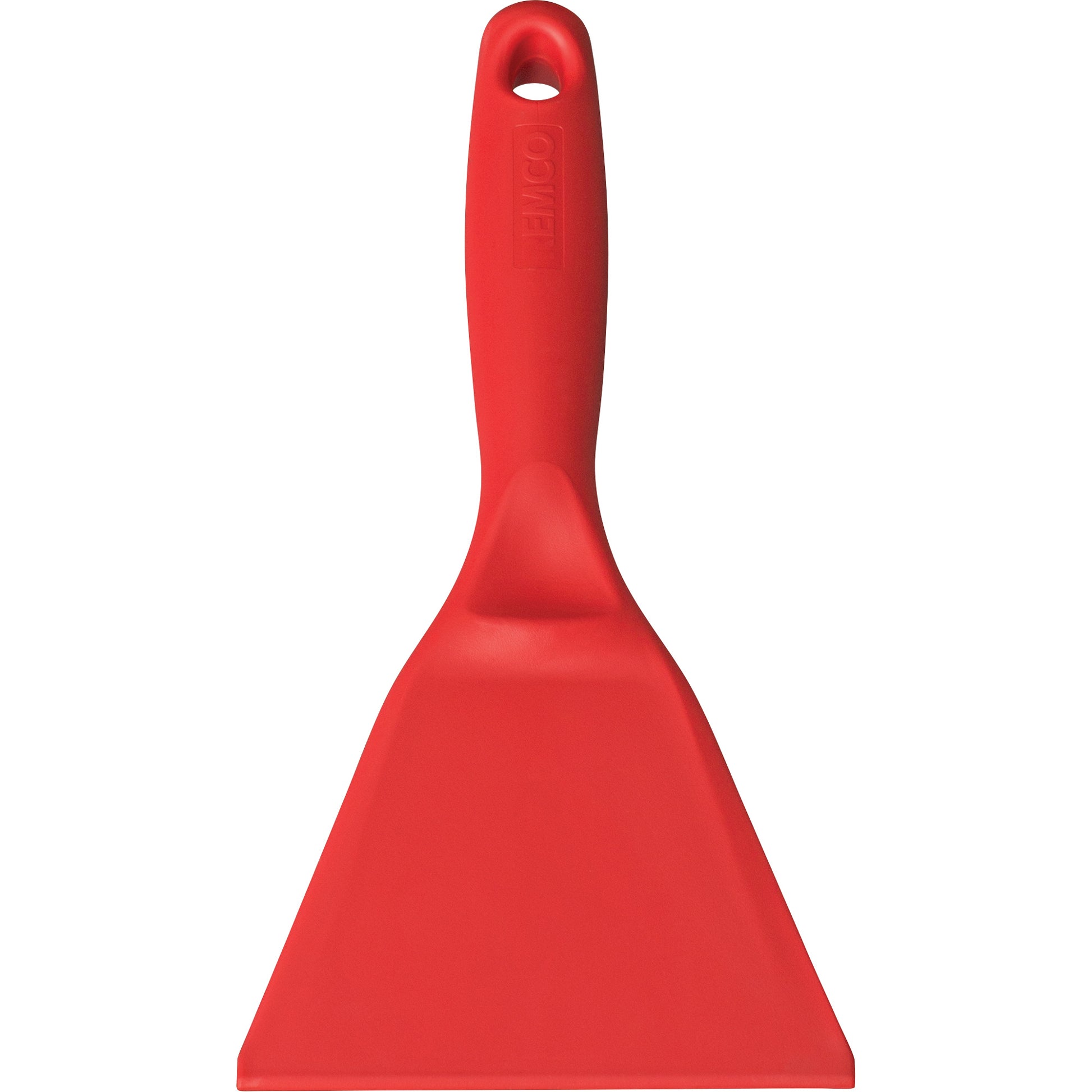 Large Hand Scraper, Red, 4" W x 10" L