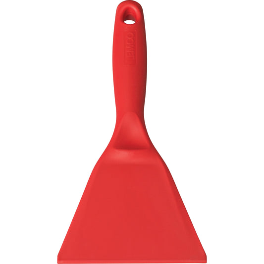 Large Hand Scraper, Red, 4" W x 10" L
