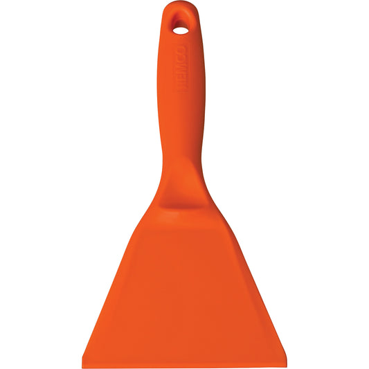 Large Hand Scraper, Orange, 4" W x 10" L