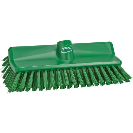 High-Low Brush, Medium Bristles, 10-1/4" Long, Green