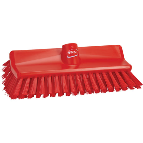 High-Low Brush, Medium Bristles, 10-1/4" Long, Red