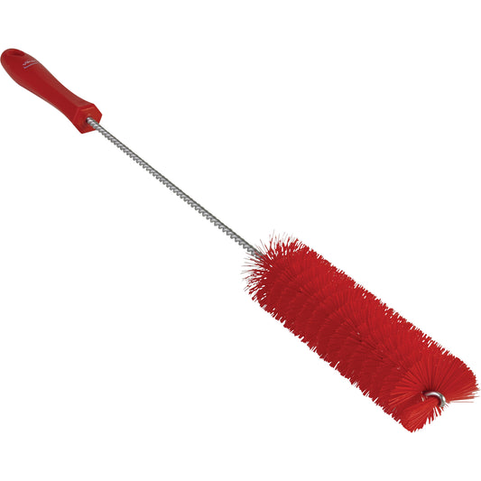 Brush, Stiff Bristles, 20" Long, Red