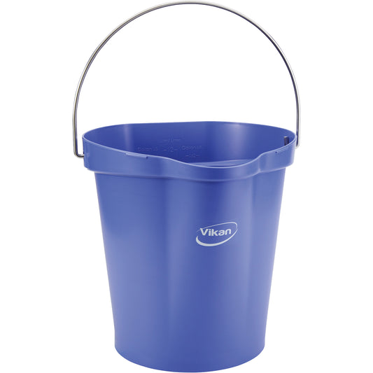 Food Hygiene Bucket, Purple, 3 US gal.