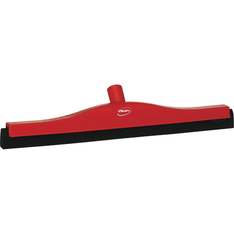 Fixed Head Food Hygiene Floor Squeegee, 20", Red