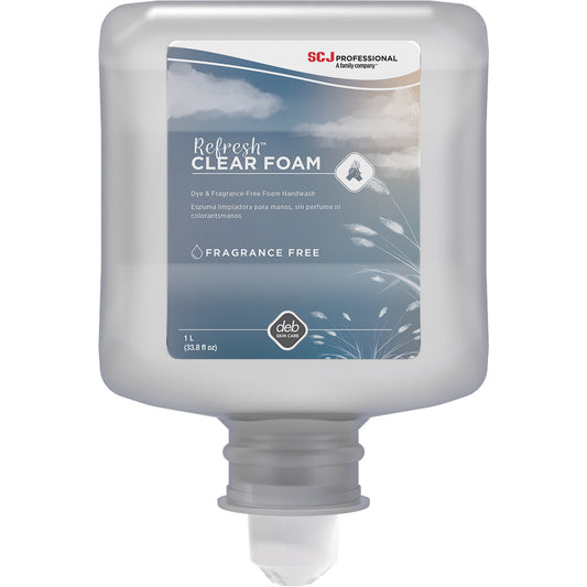 Refresh™ Clear Handwash, Foam, 1 L, Unscented