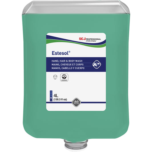 Estesol® Hand, Hair & Body Wash, 4000 ml, Rain Forest, Plastic Cartridge