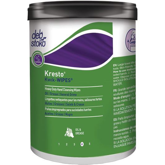 Kresto® Kwik-Wipes® Wipes, 70 Wipes, 12" x 10"