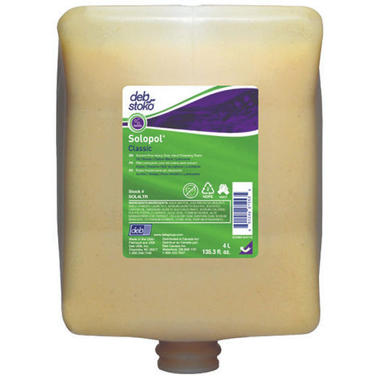 Solopol® Hand Cleaner, Paste, 4 L, Refill, Orange