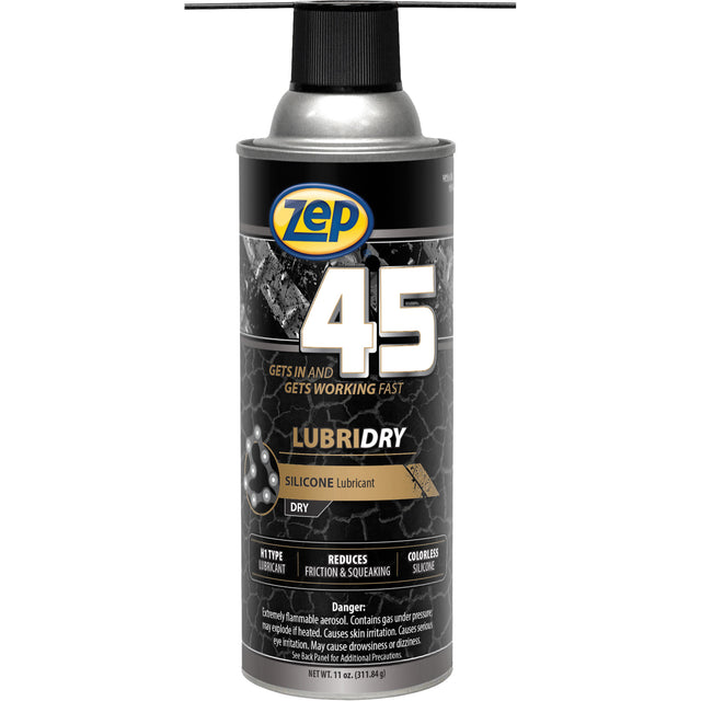 45 Lubridry Silicone-Based Dry Lubricant, Aerosol Can