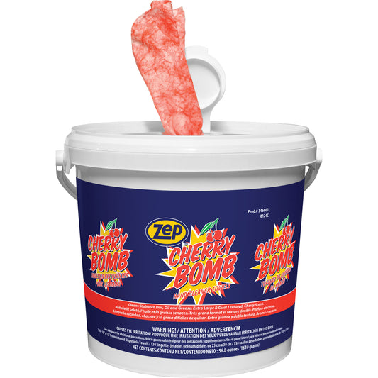 Cherry Bomb Heavy-Duty Hand Cleaner Wipes