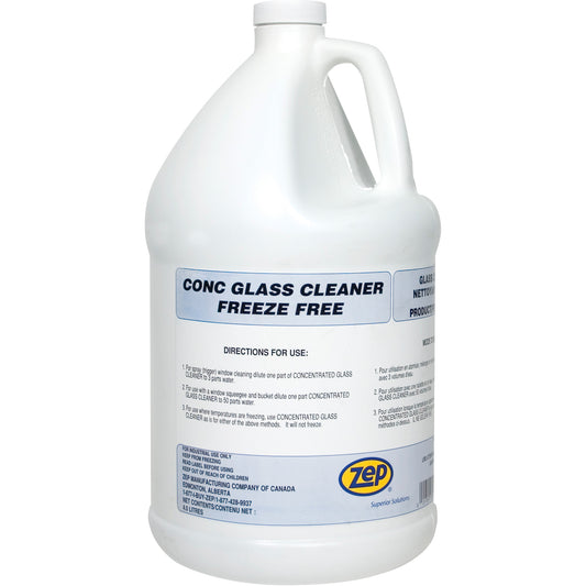 Concentrated Freeze-Free Glass Cleaner, 4 L, Jug