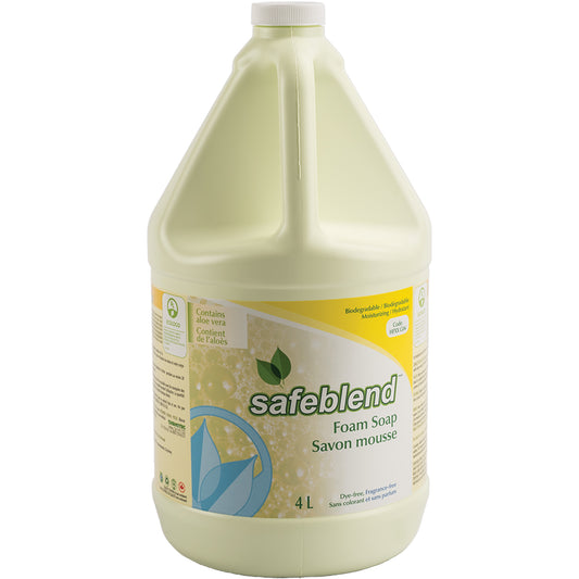 Hand & Body Foam Soap, 4 L, Fragrance Free, Jug