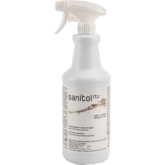 Sanitol™ Concentrated Disinfectant & Sanitizer, 950 ml, Trigger Bottle