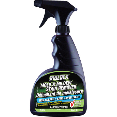 Moldex® Non-Bleach Mold & Mildew Stain Remover, 650 ml, Trigger Bottle
