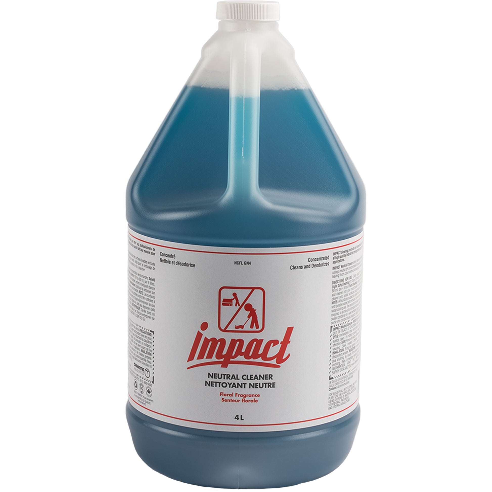 Impact Neutral Floor Cleaner, 4 L, Jug