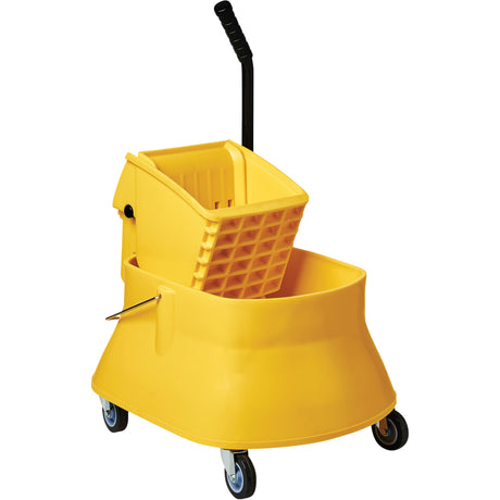 Champ™ Bucket & Wringer Combo, Side Press, 7.5 US Gal. (30 Quarts), Yellow