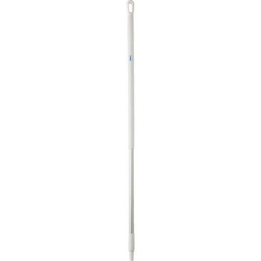 Handle, Broom/Scraper/Squeegee, White, Standard, 51" L