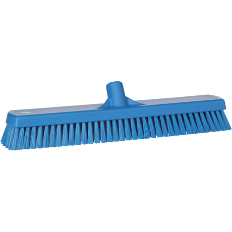 Deck & Wall Scrub Brush, Stiff Bristles, 19", Polyester, Blue