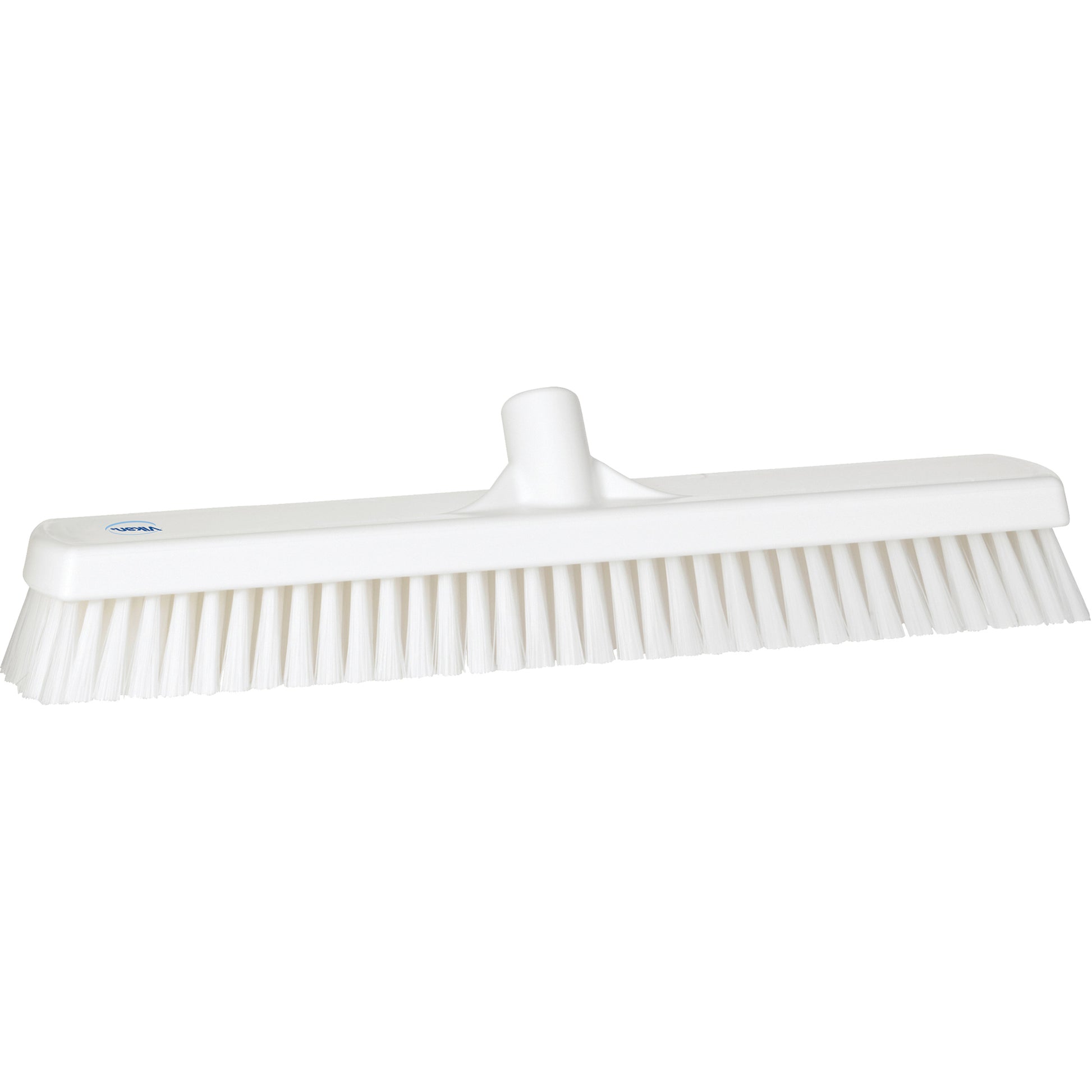 Deck & Wall Scrub Brush, Stiff Bristles, 19", Polyester, White