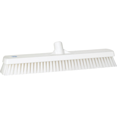 Deck & Wall Scrub Brush, Stiff Bristles, 19", Polyester, White