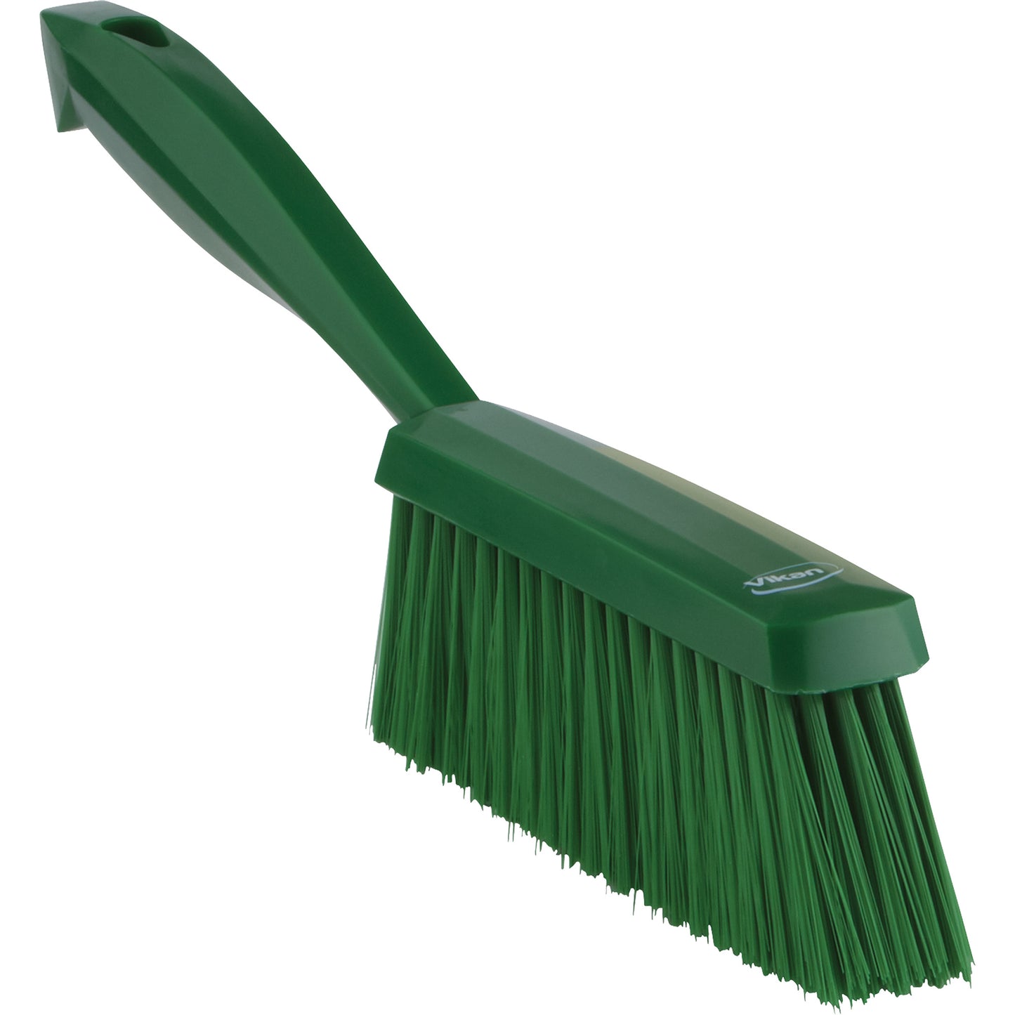 Bench Brush, Soft Bristles, 13" Long, Green
