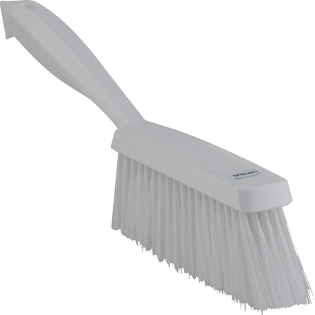 Bench Brush, Soft Bristles, 13" Long, White