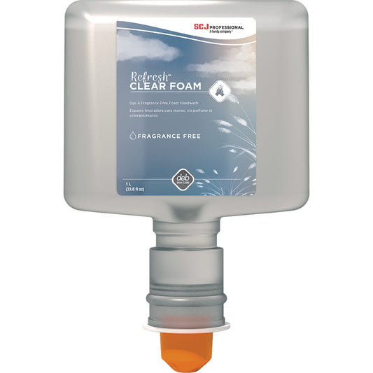 Refresh™ Clear Handwash, Foam, 1.2 L, Unscented