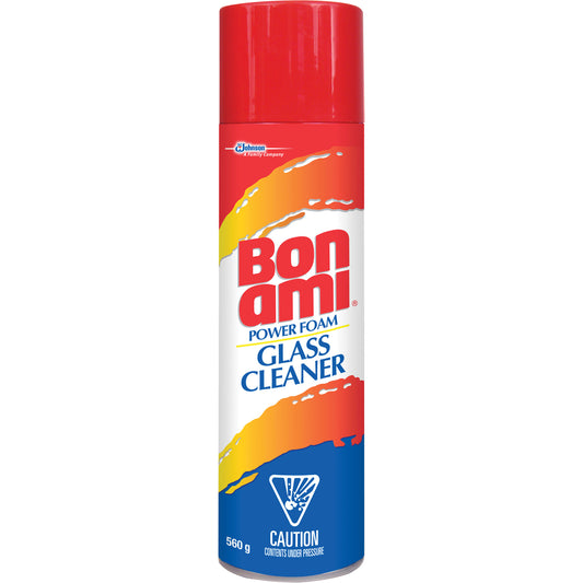 Bon Ami® Power Foam Glass Cleaner, 560 g, Aerosol Can