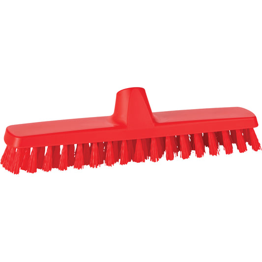 ColorCore Wall Brush, Stiff Bristles, 12" Long, Red
