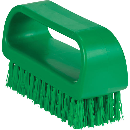 ColorCore Hand Washing Brush, Medium Bristles, 4" Long, Green