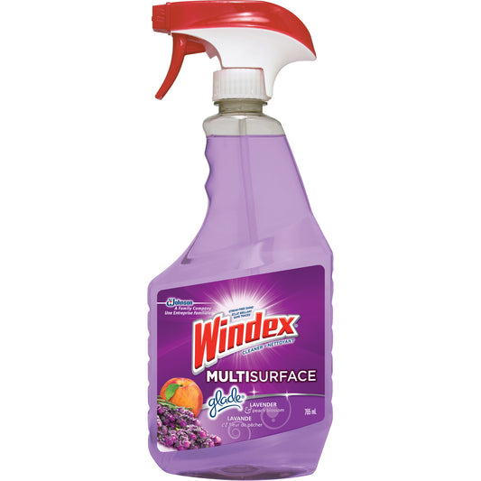 Windex® Multi-Surface Cleaner, 765 ml, Trigger Bottle