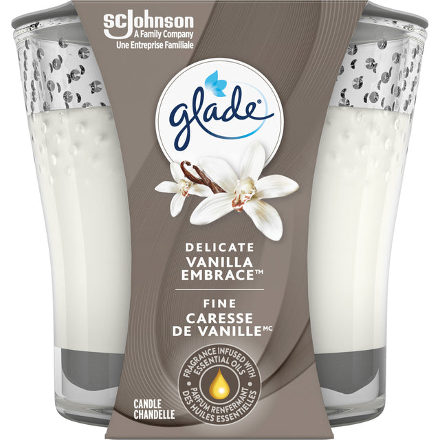 Glade® Jar Candle, Delicate Vanilla Embrace™