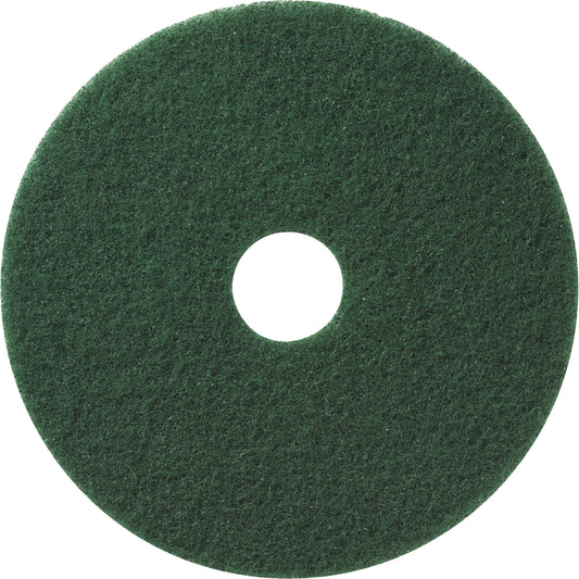 Floor Pads, 15", Scrubbing/Stripping, Green