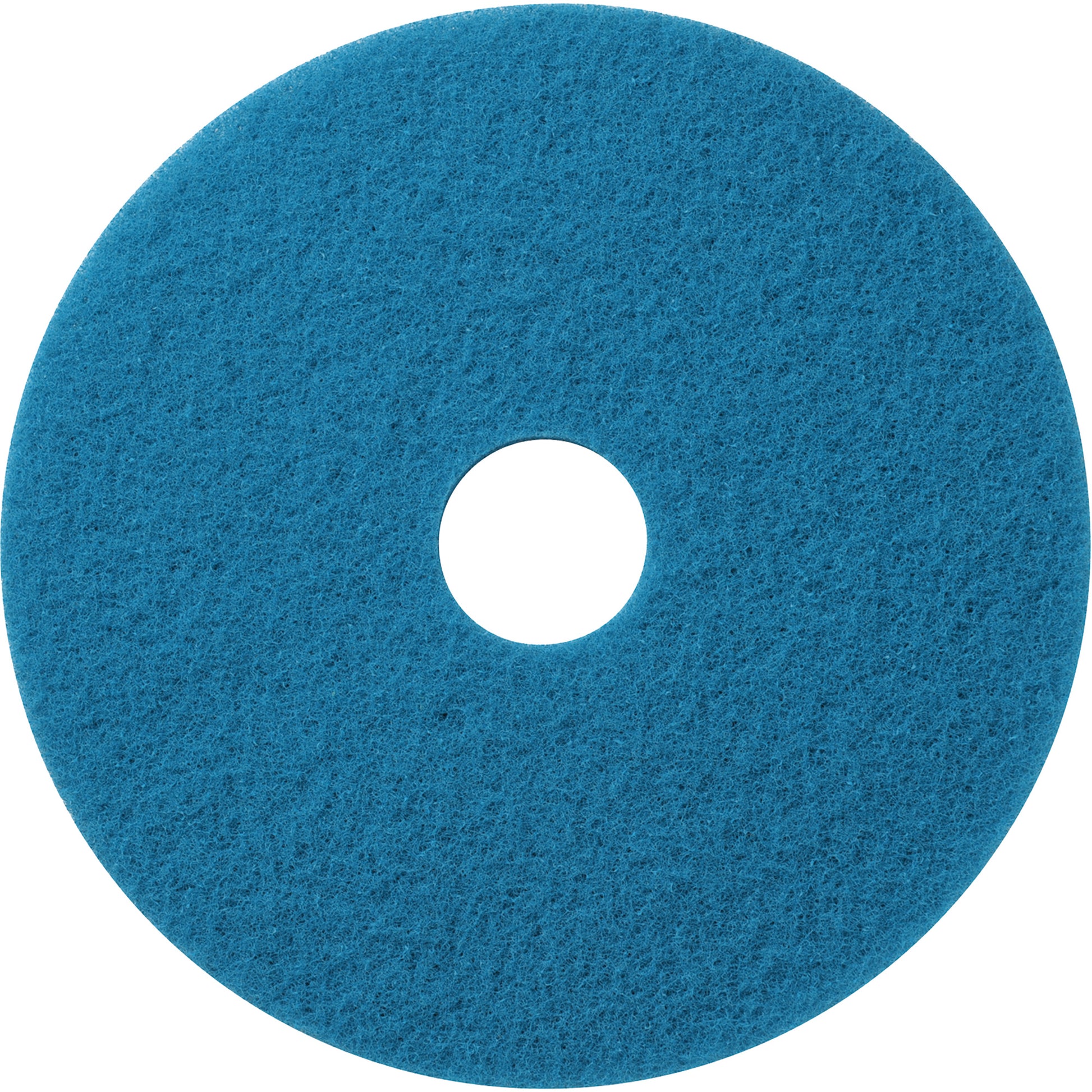 Floor Pads, 15", Cleaning/Scrubbing, Blue