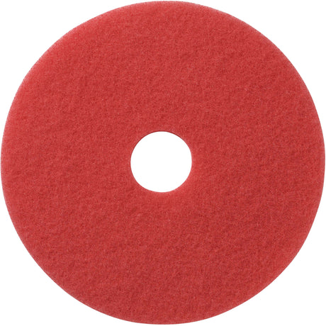 Floor Pads, 17", Buffing, Red