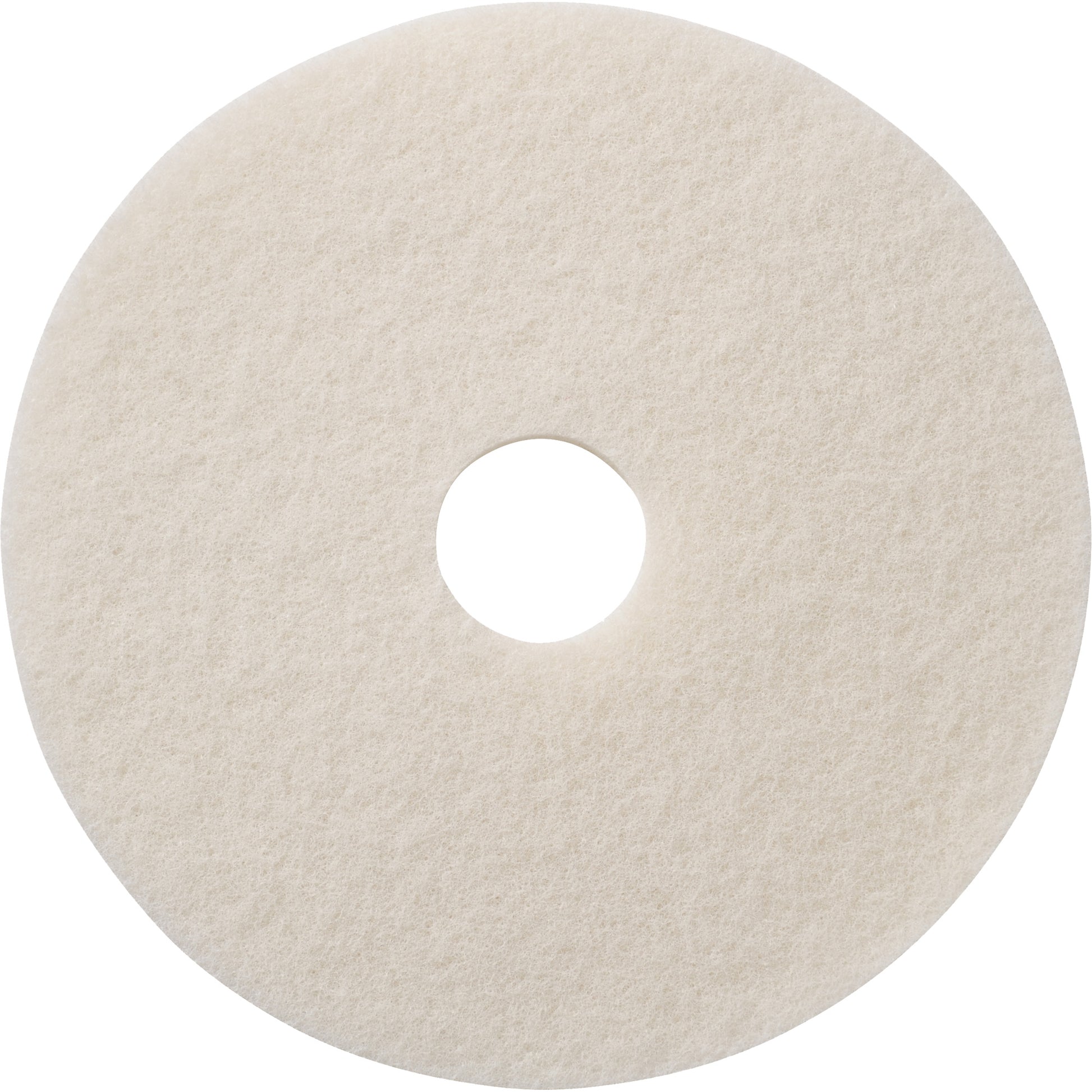 Floor Pads, 15", Polish, White